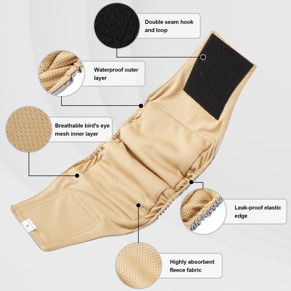 VUNCESSIN cierre Velcro reforzado para mayor durabilidad y seguridad.