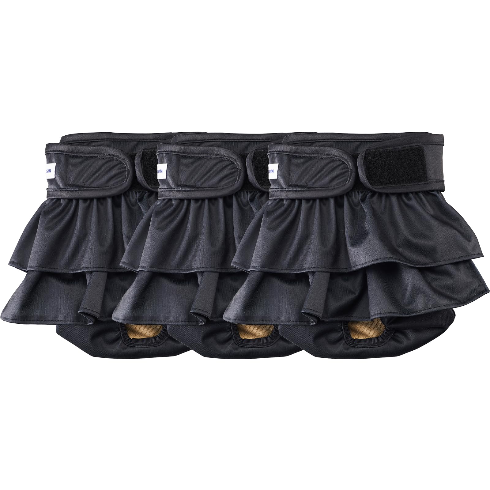 Pañales lavables VUNCESSIN para perras hembra, patrón 1, absorción para entrenamiento.