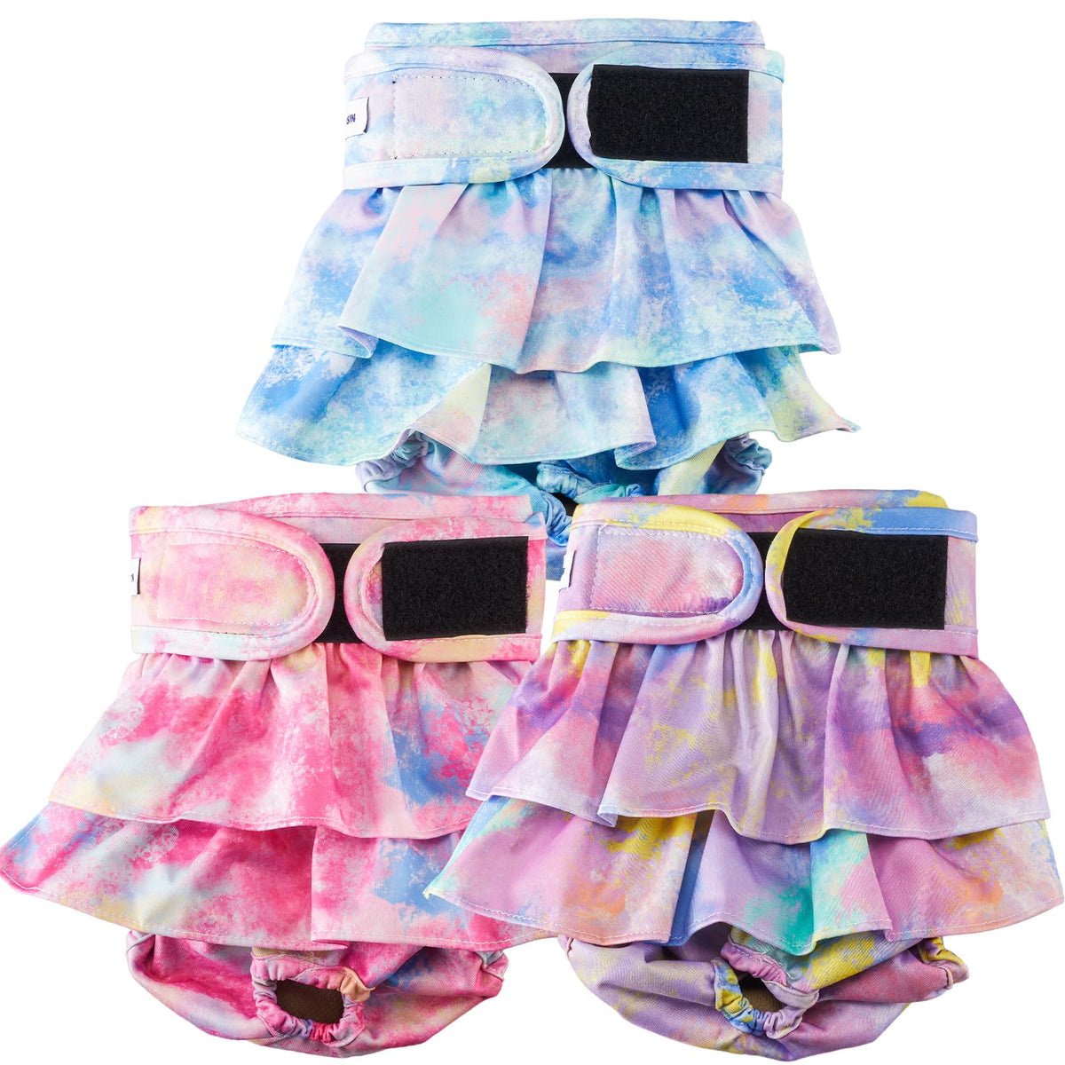 Pañales VUNCESSIN XXL: tres patrones para el estilo diario.