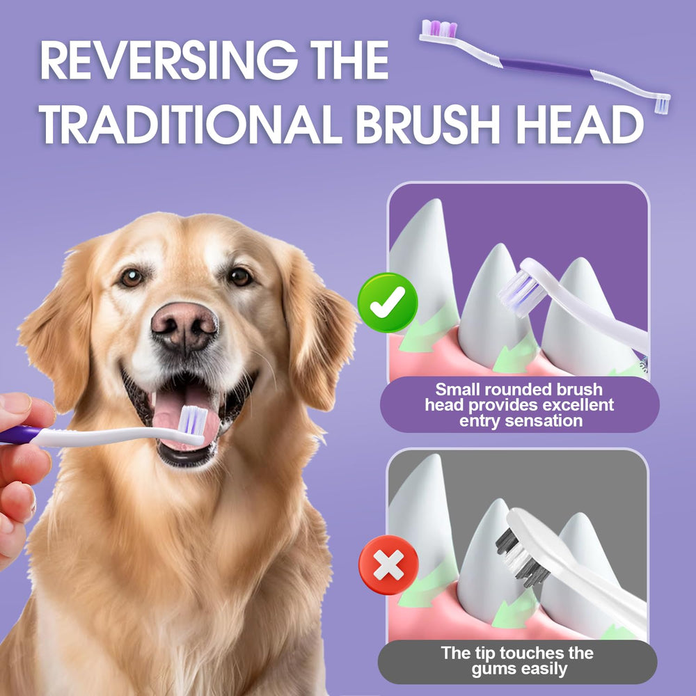 VVHOMIFE cepillo dental disponible en colores variados para familias con mascotas
