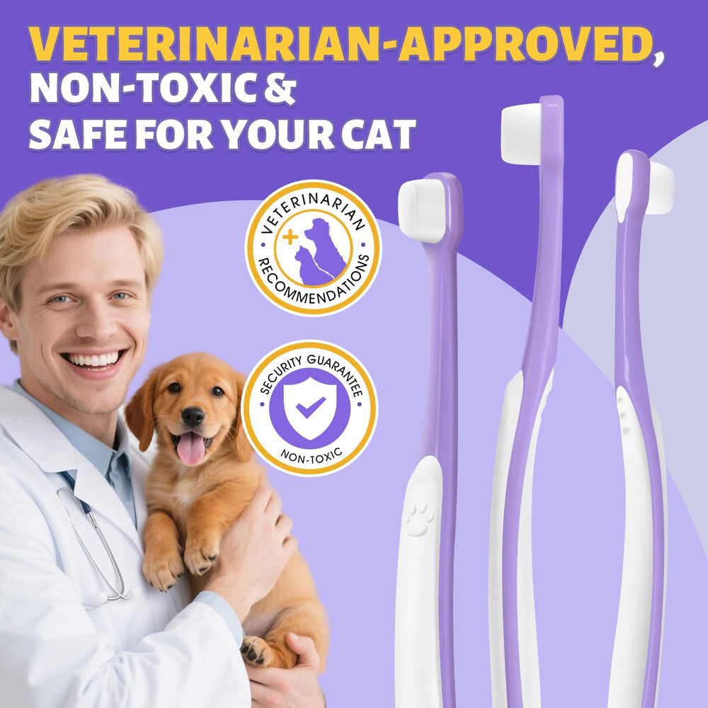 VVHOMIFE kit dental para cachorros y perros pequeños, higiene diaria fácil