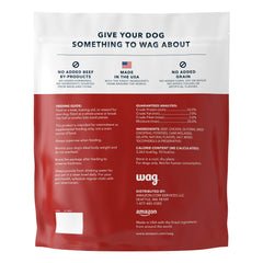 WAG textura suave de jerky, perfecto para entrenamiento.