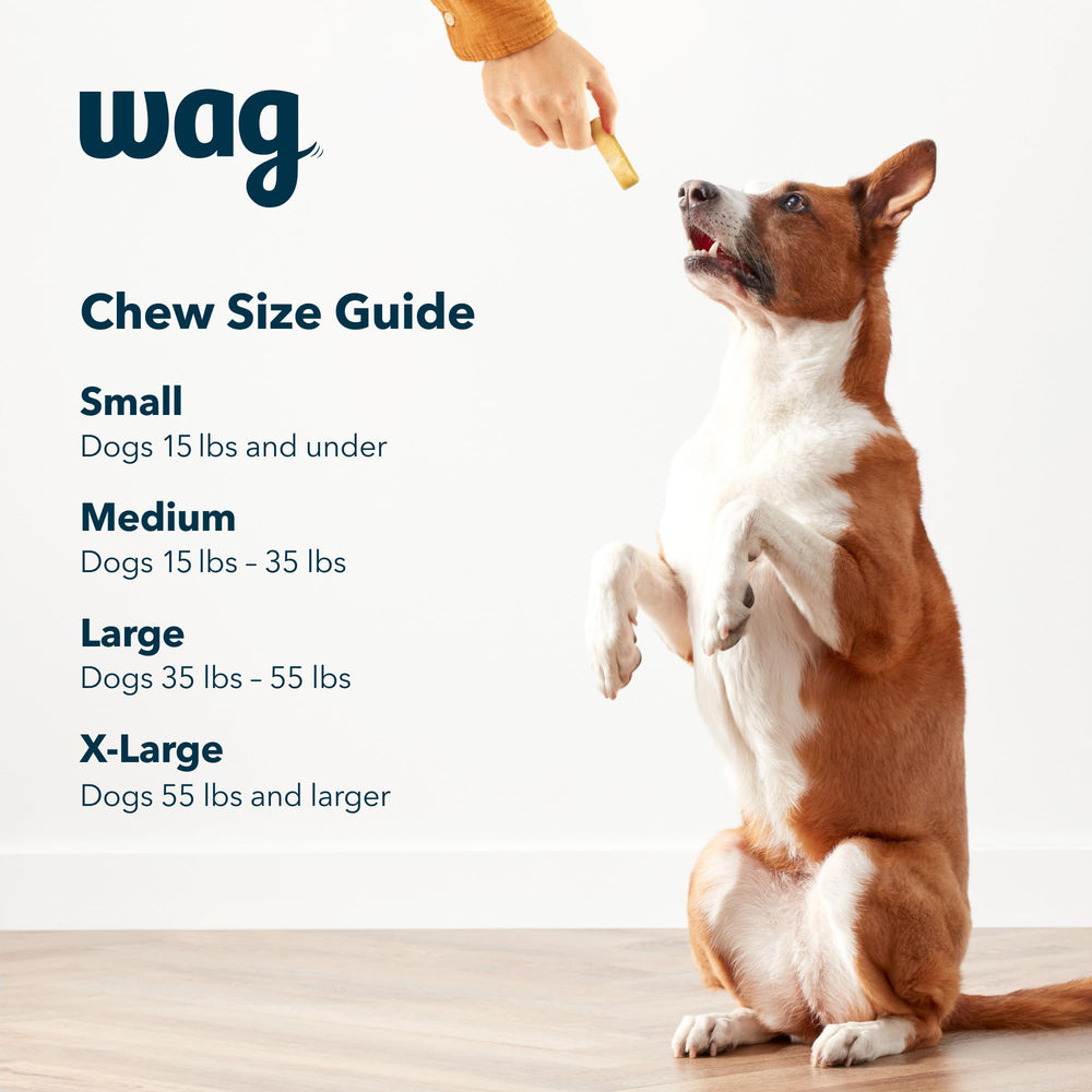 WAG Yak Cheese empaque de tres unidades para perros extragrandes