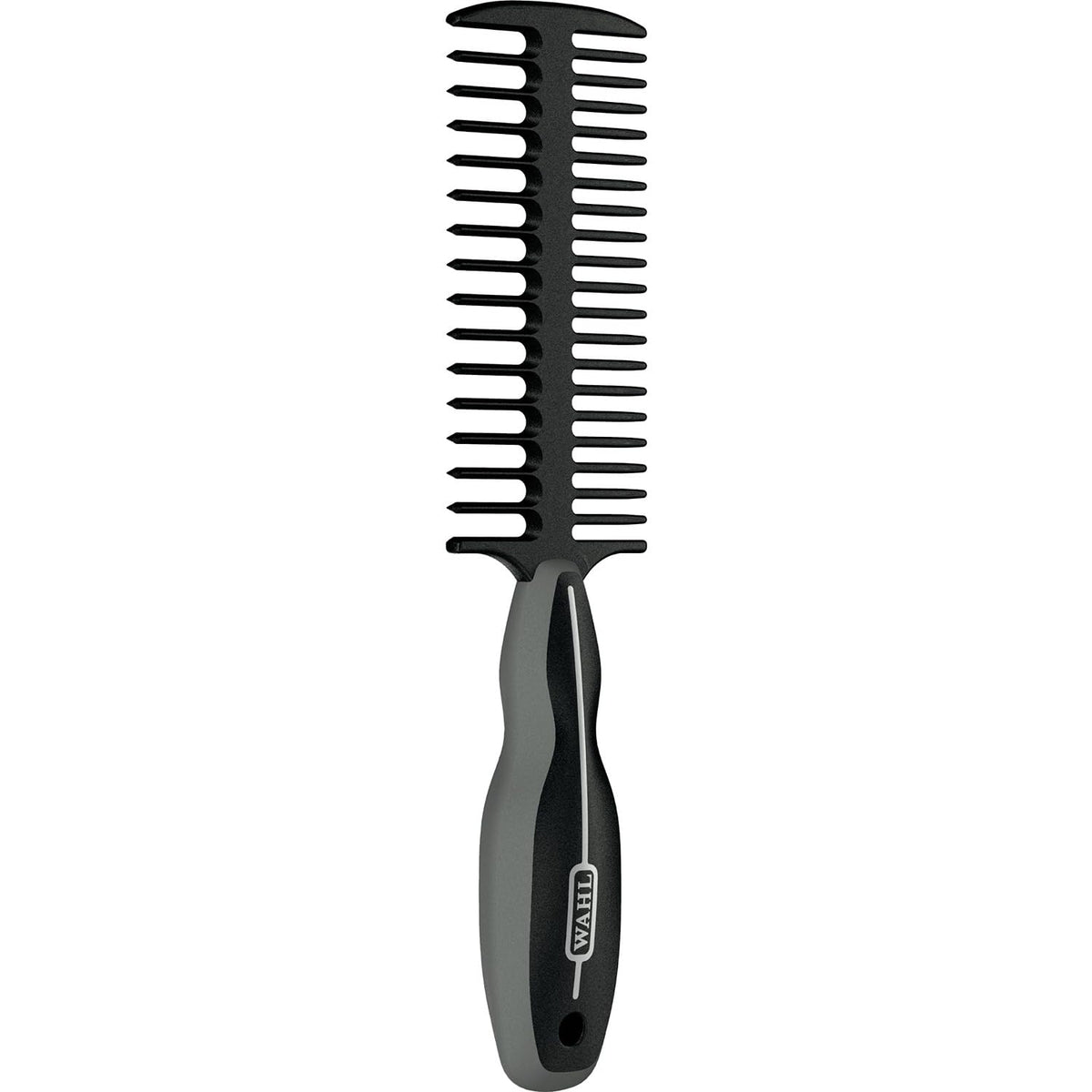 WAHL peine crin profesional ergonómico negro desenreda sin esfuerzo para trenzar