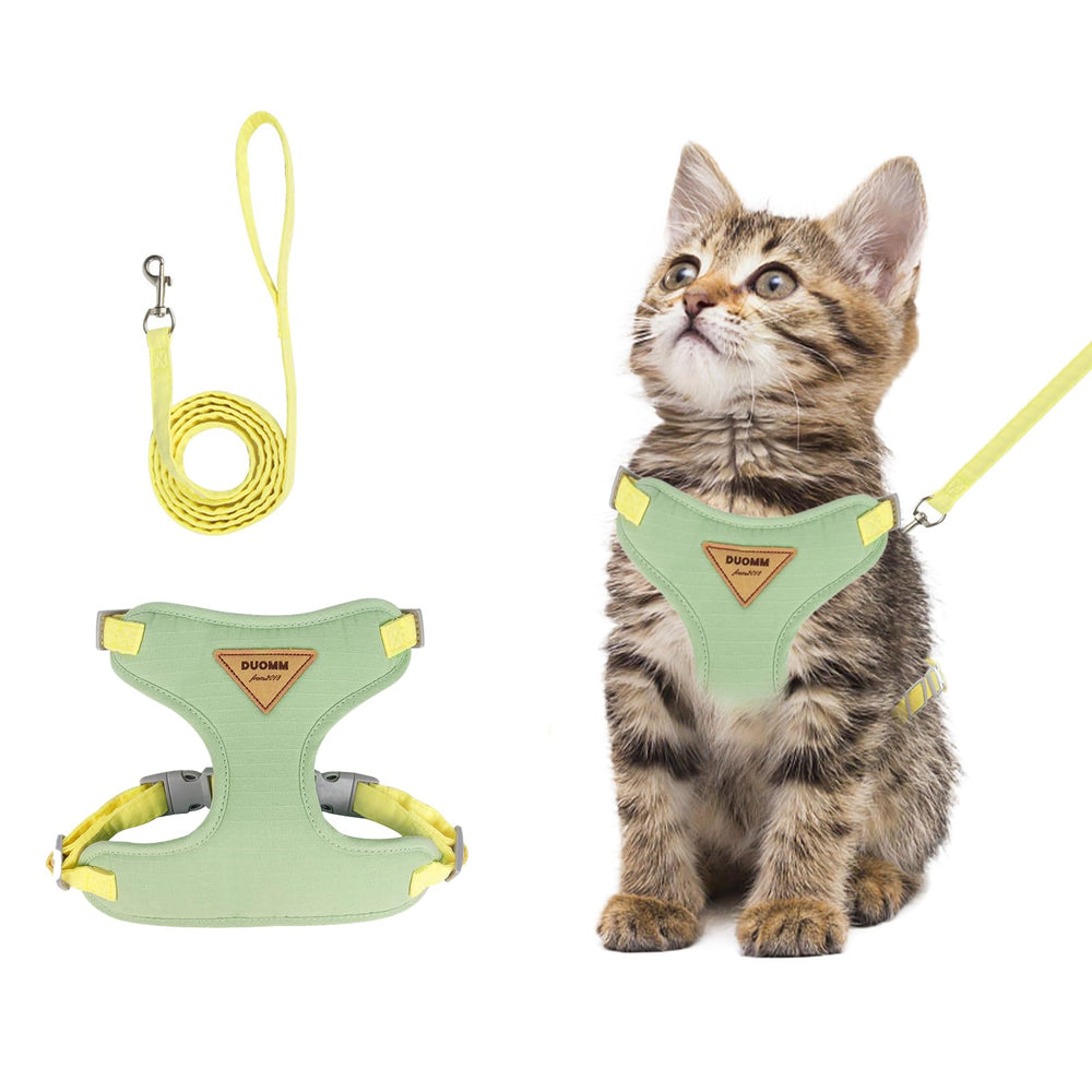 Wanheart arnés para gato a prueba de escapes con malla respirante para paseos diarios.