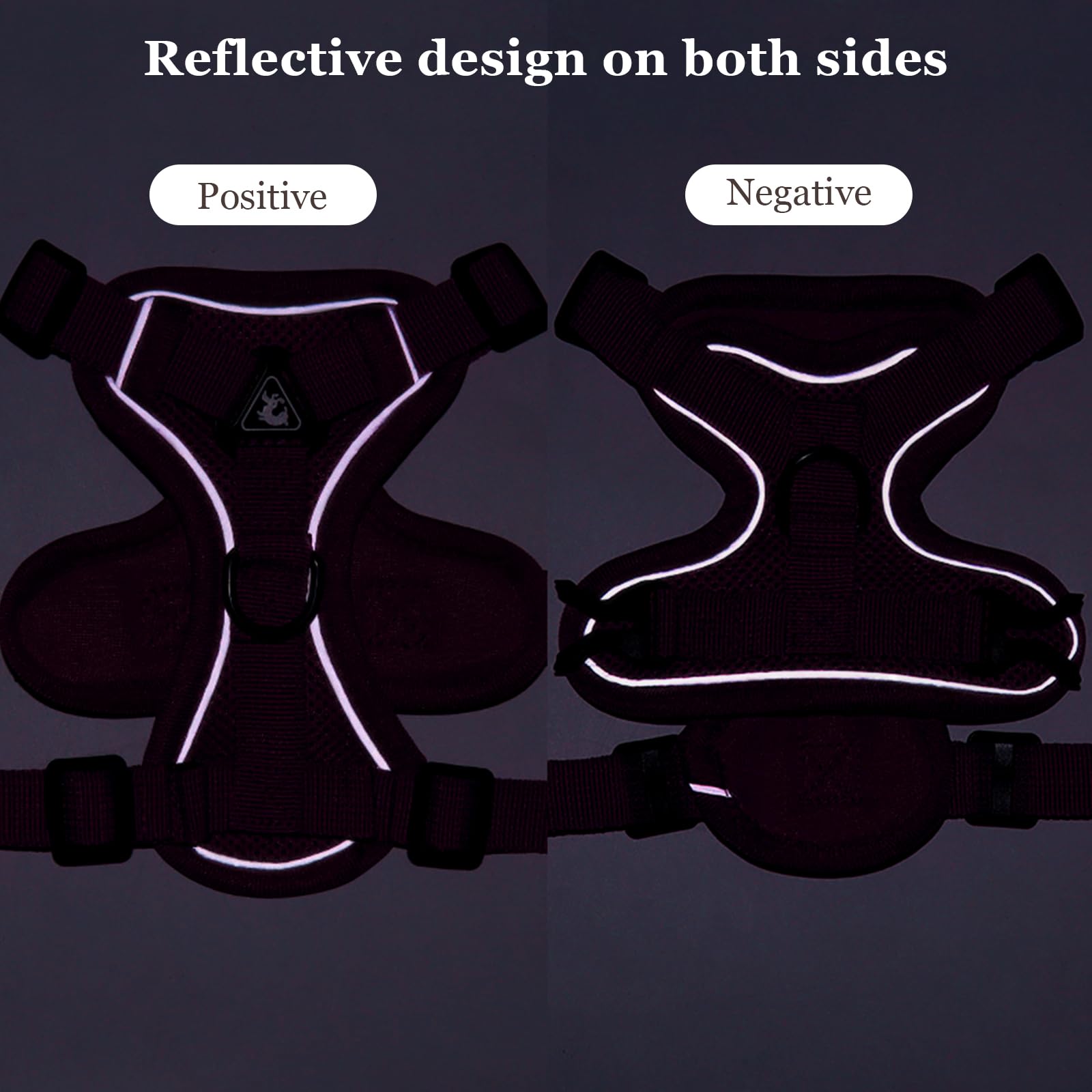 Arnés Wanheart Summer con diseño reflectante para visibilidad nocturna