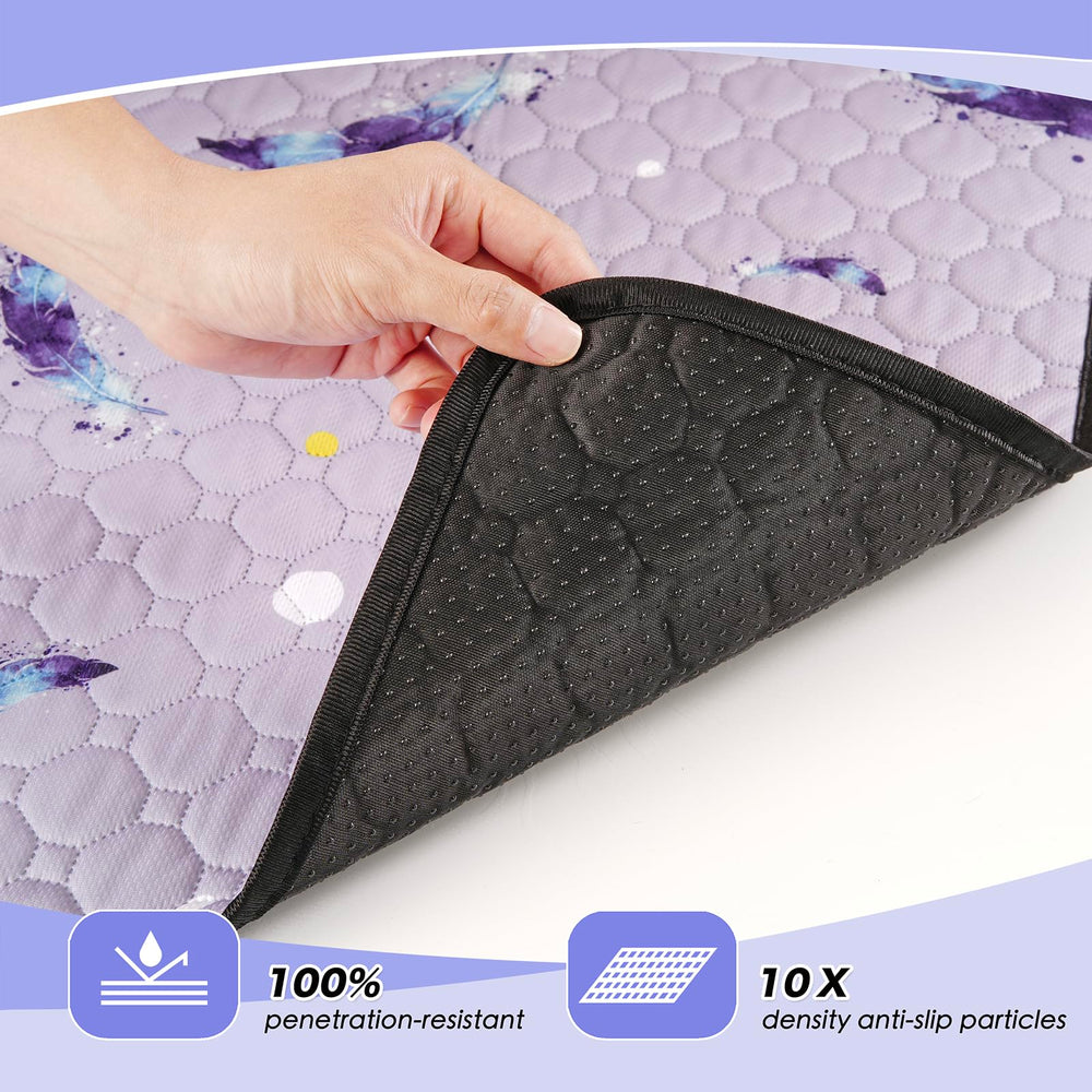 Tejido superior de poliéster suave proporciona contacto agradable con la piel.