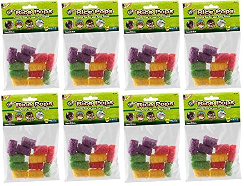 Ware Manufacturing pops de arroz para mascotas pequeñas, útiles para entretenimiento y salud dental básica.