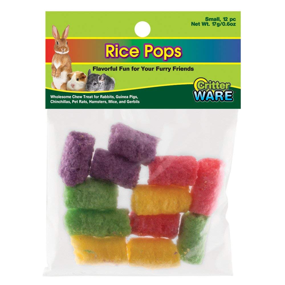 Rice Pops compatibles con Treat-K-Bob para entretenimiento