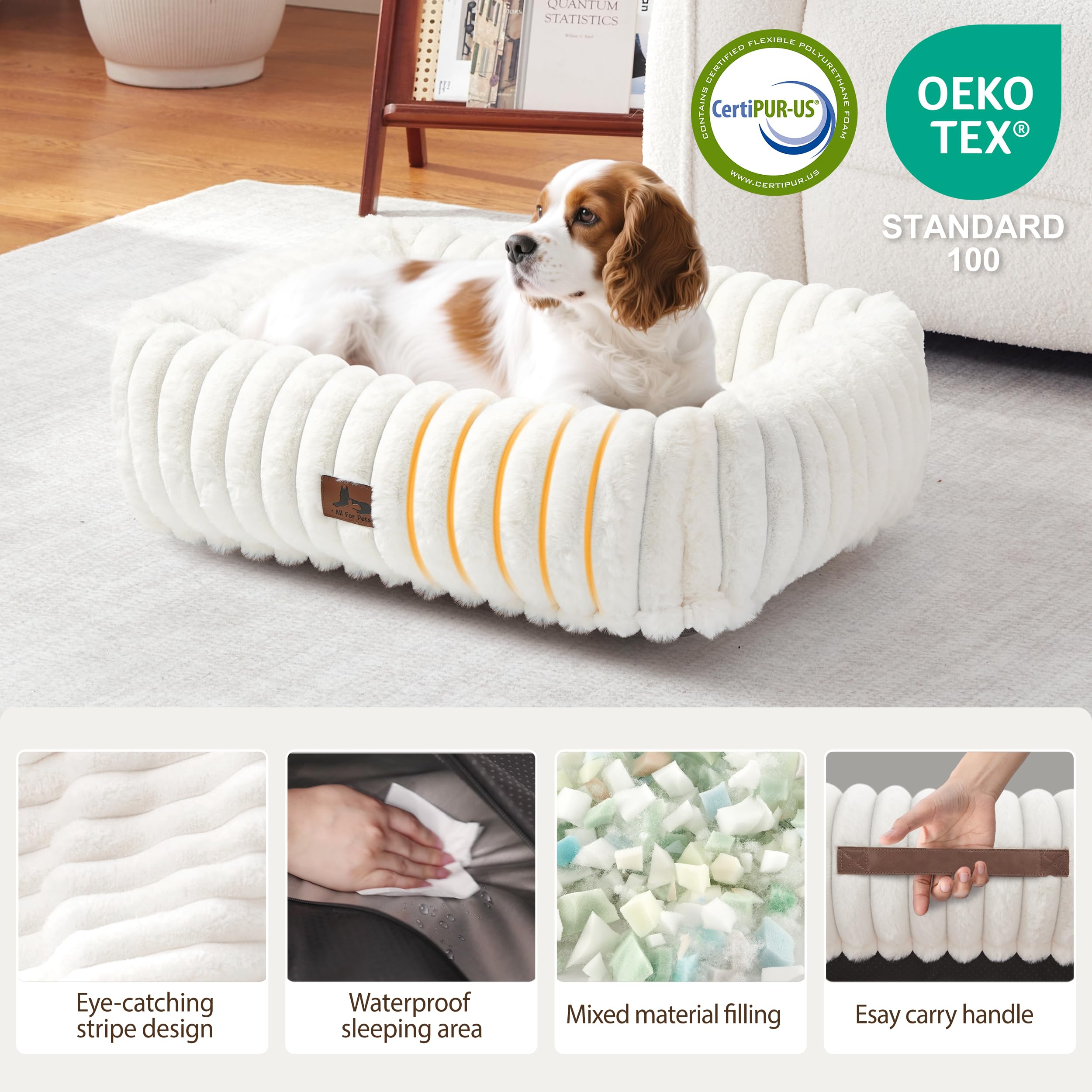 Warmrest tejido de peluche sintético cálido para todas las estaciones.