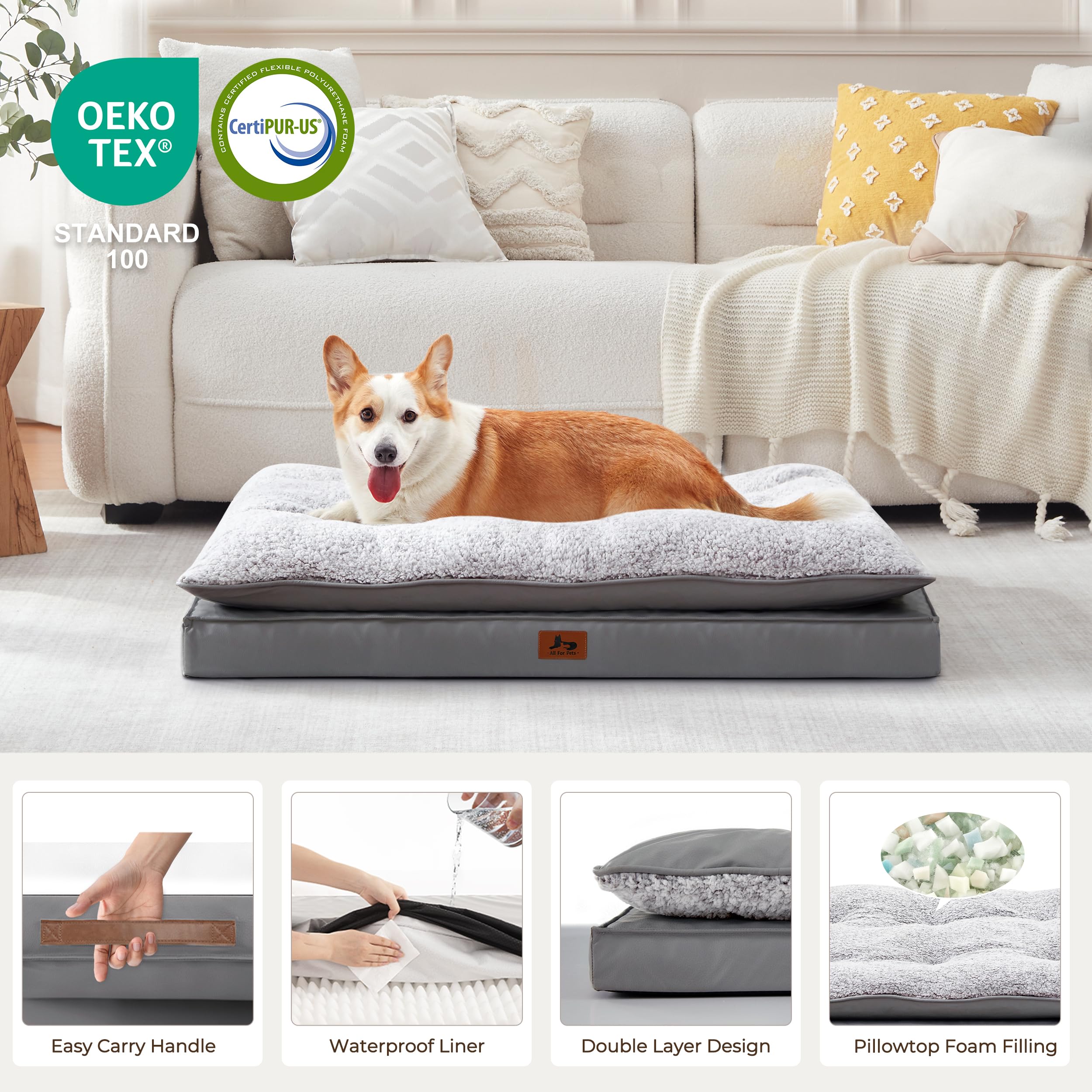 Warmrest: funda desmontable con cierre duradero para lavado.