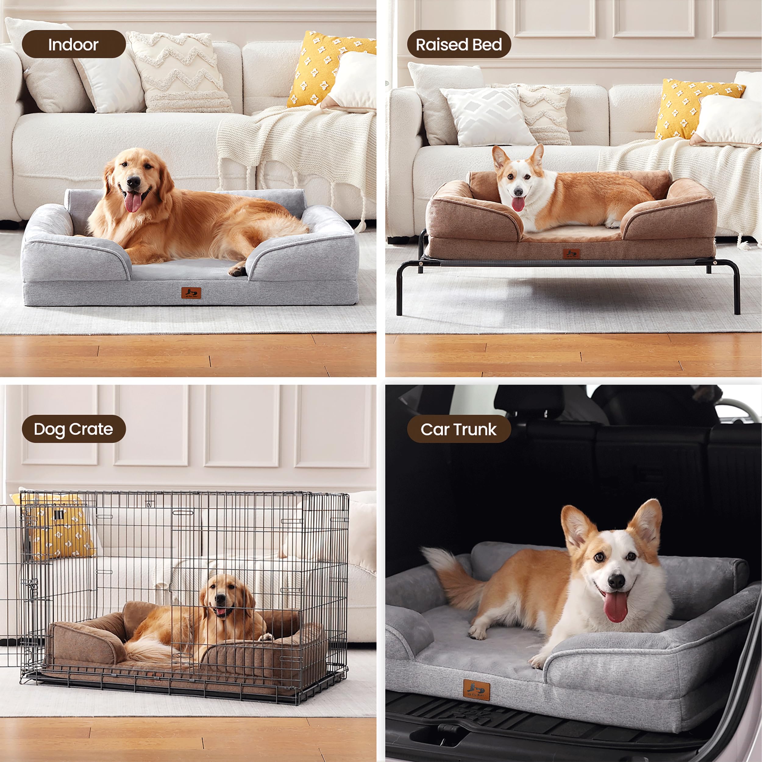 Warmrest cama con funda 100% poliéster resistente al desgaste diario.