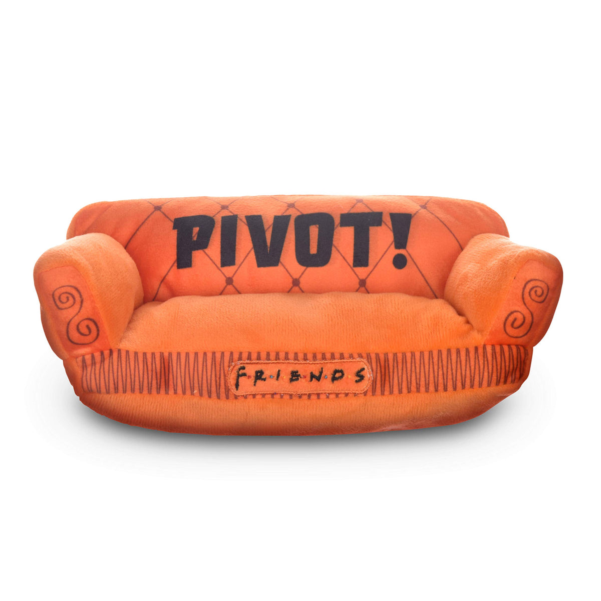 Juguete oficial de Warner Bros Friends con sofá Pivot, perfecto para juego interactivo del perro.