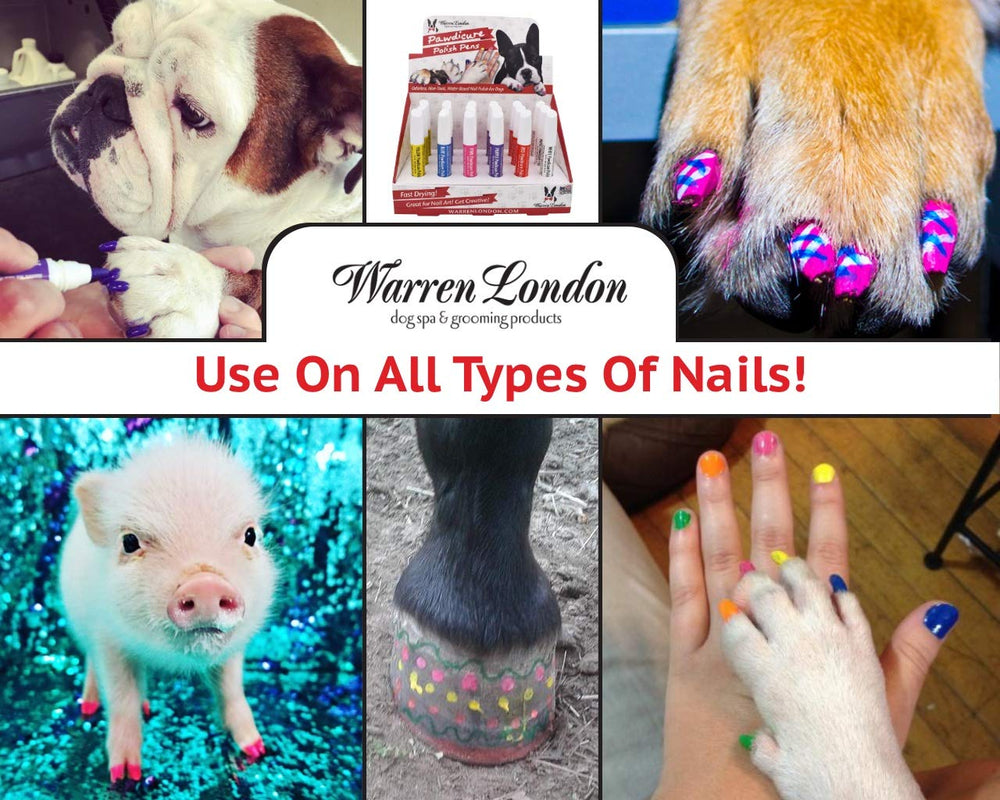 Pawdicure Warren London, no toxico, seguridad para mascotas y duenos