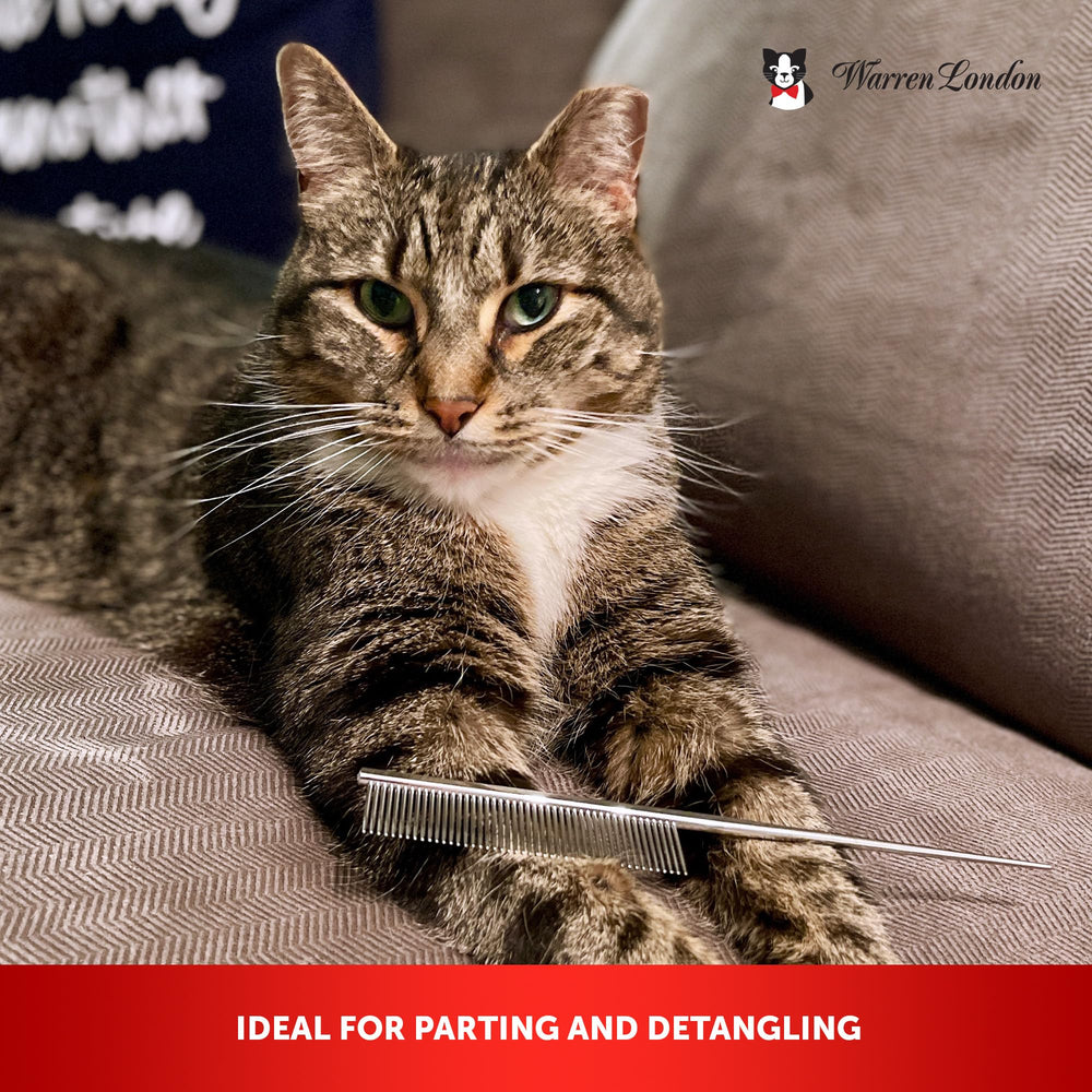 Peine de cobre higienico para grooming seguro