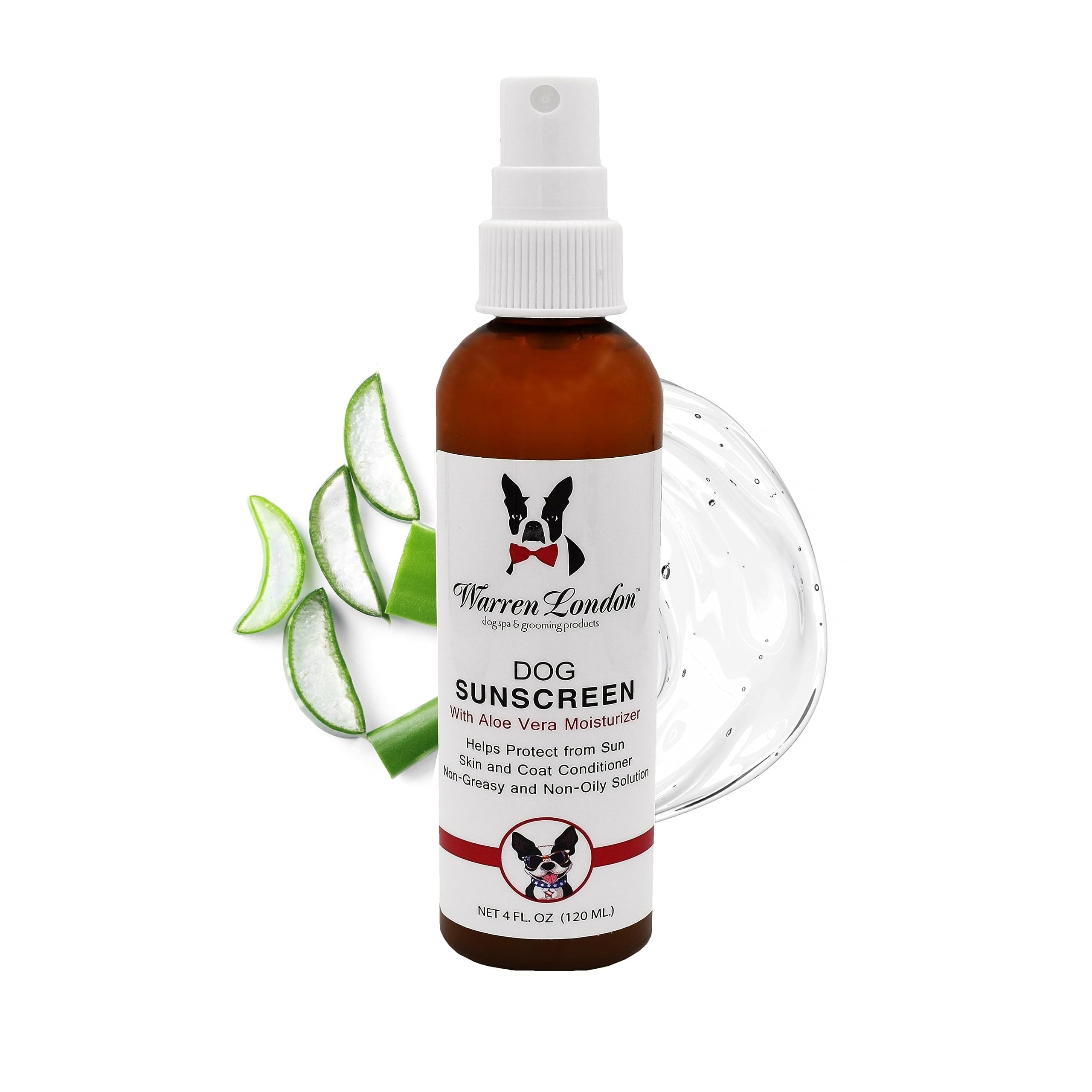 Warren London protector solar para perros, spray en nariz para protección solar