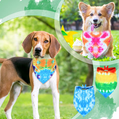 Bandana tie-dye Weewooday, material duradero y lavable.