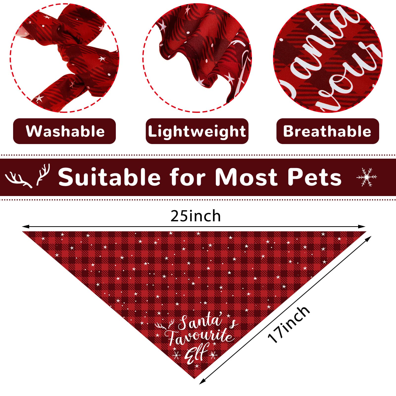Weewooday bandanas para perros, temas festivos variados para eventos.