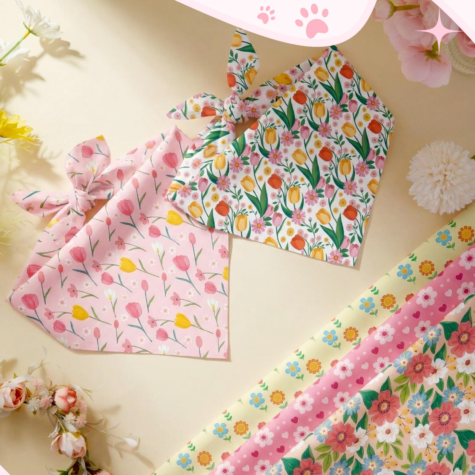 Bandanas Weewooday para paseos y fiestas, colores vivos y vistosos.