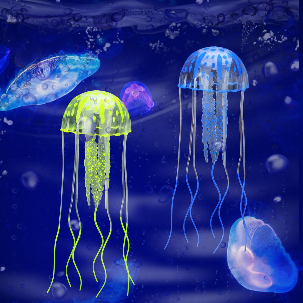Weewooday pez tang azul, decorativo llamativo para acuarios