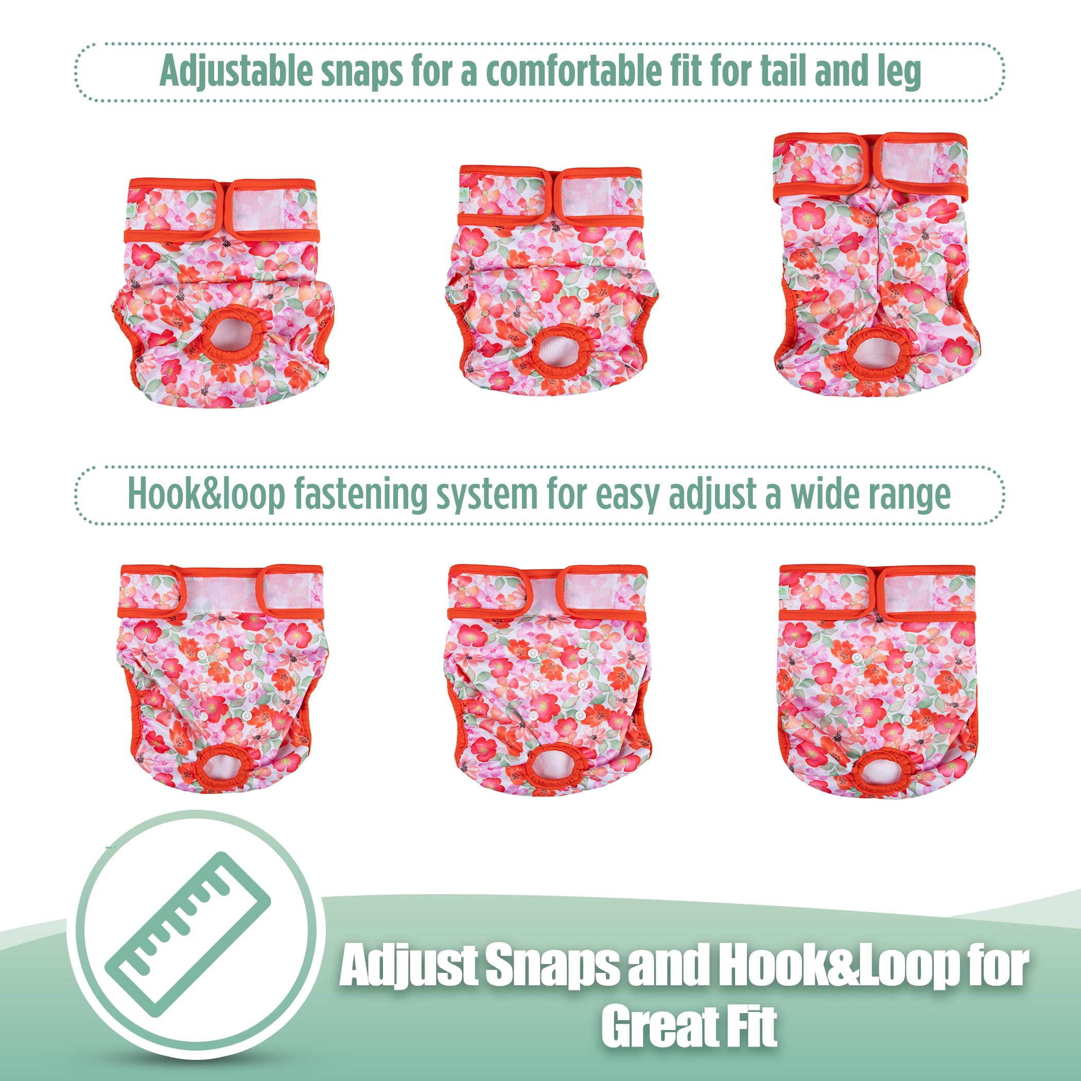 Diseño Wegreeco con broches traseros para un ajuste personalizado.