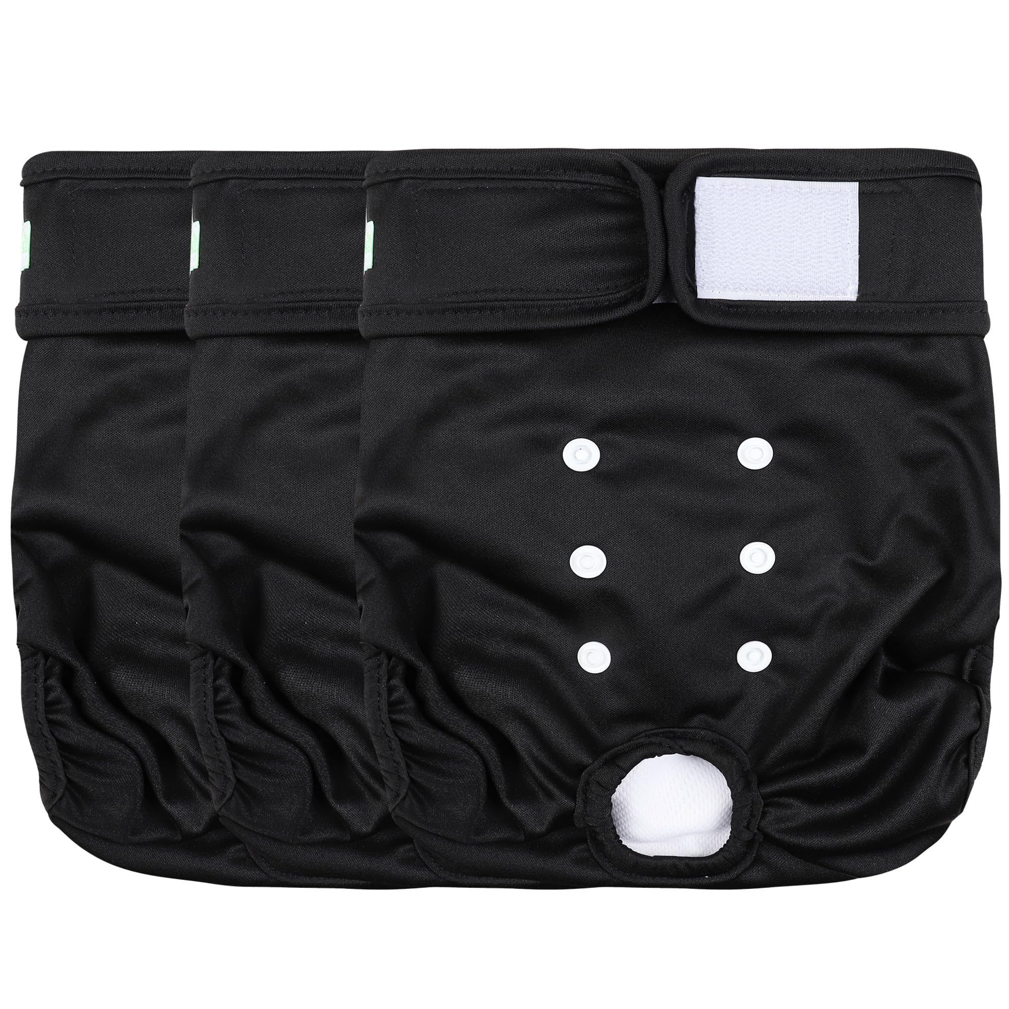 Pañales Wegreeco para perros femeninos con ajuste cómodo y seguro.