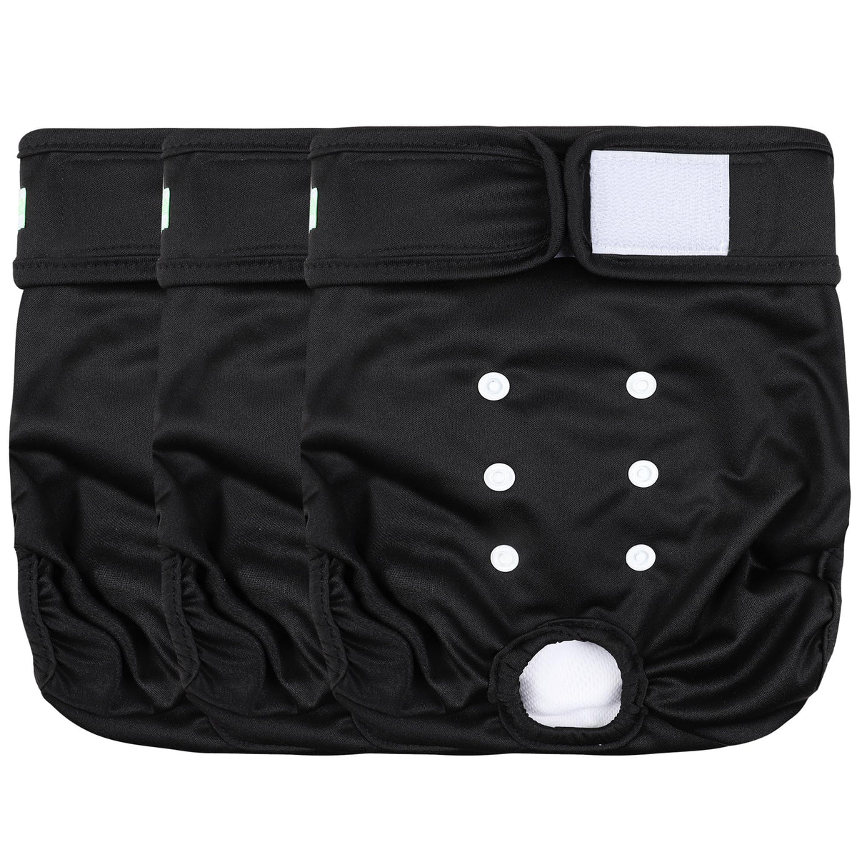 Pañal Wegreeco para perra femenina: ajuste cómodo, reutilizable y absorbente.