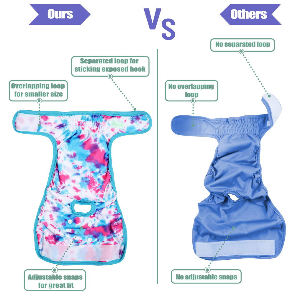 Pañales Wegreeco en colores vibrantes para estilo práctico y visibilidad