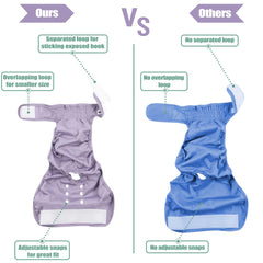 Pañales Wegreeco con capa externa impermeable para evitar derrames en casa