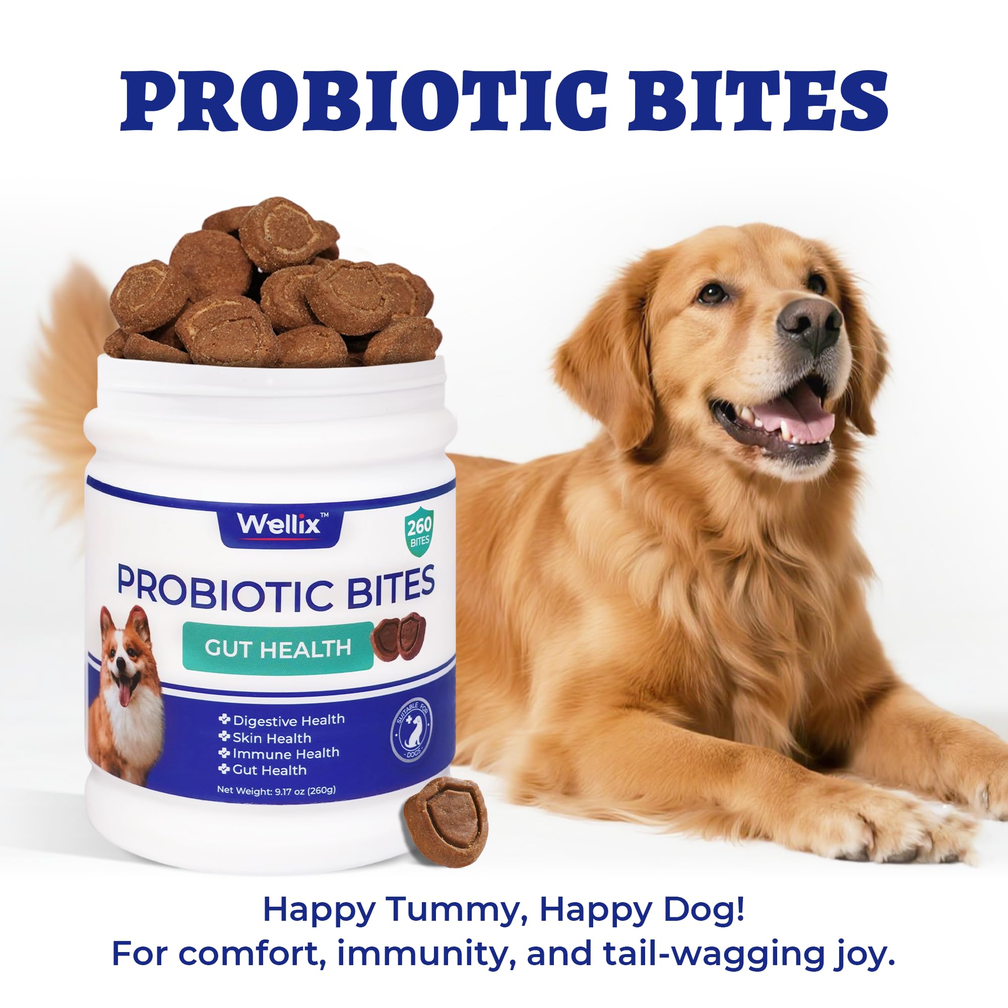 Pack económico Wellix 260 masticables para perros