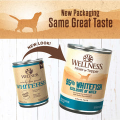Wellness 95% Pescado Blanco pate sin granos, buena fuente de proteína