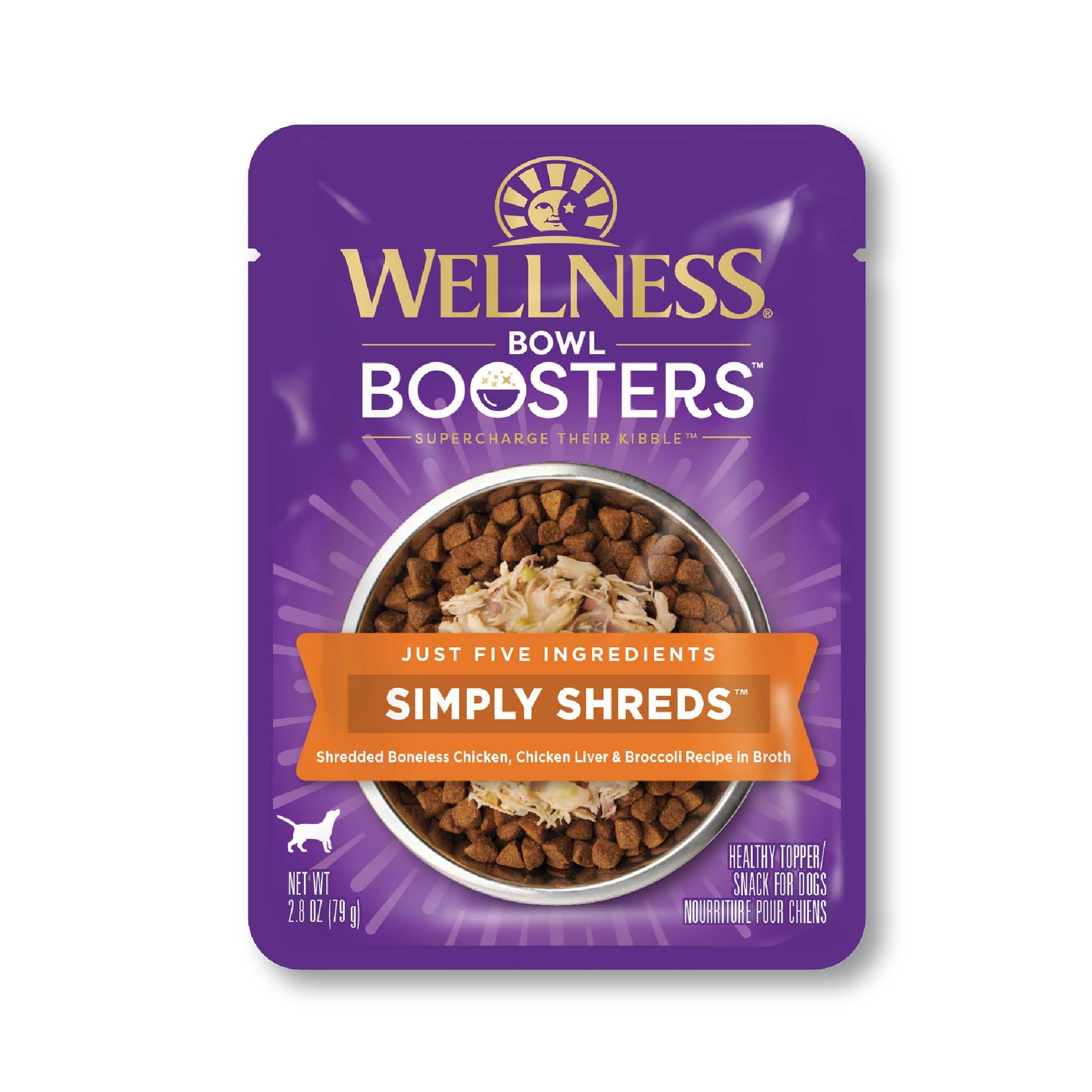 Wellness Bowl Boosters Simply Shreds trozos de proteína para coronar el tazón