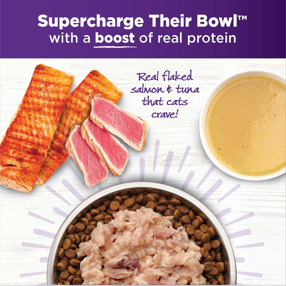 Wellness Bowl Boosters sin cereales, opción limpia para la dieta felina.