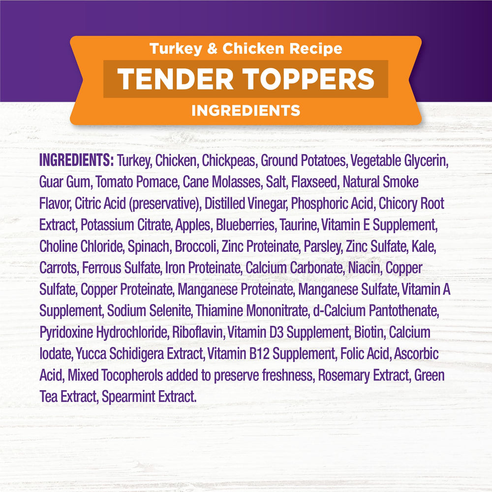 Wellness Bowl Boosters Tender Toppers: hecho en EE. UU. con ingredientes de calidad
