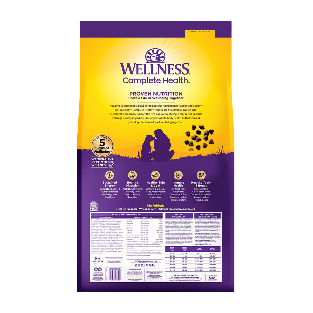 Probióticos y taurina para un corazón saludable en perros con Wellness.