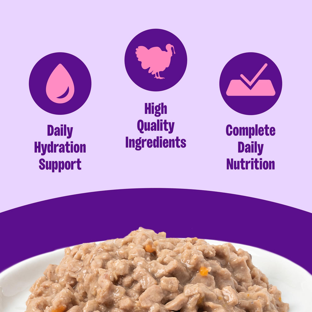 Wellness Complete Health alimento húmedo sin cereales para gatos.