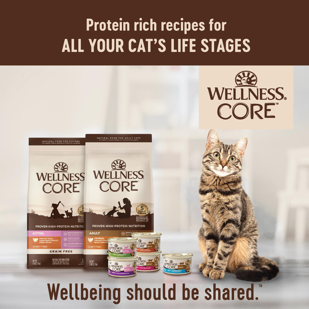Wellness CORE comida seca premium para gatos exigentes