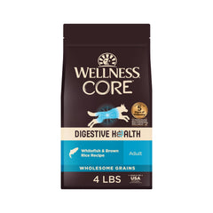 Wellness CORE Alimento seco para perros con digestión sensible, pescado blanco y arroz marrón