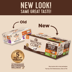 Wellness CORE Digestive Health Pate con pavo, paté suave para paladar felino.
