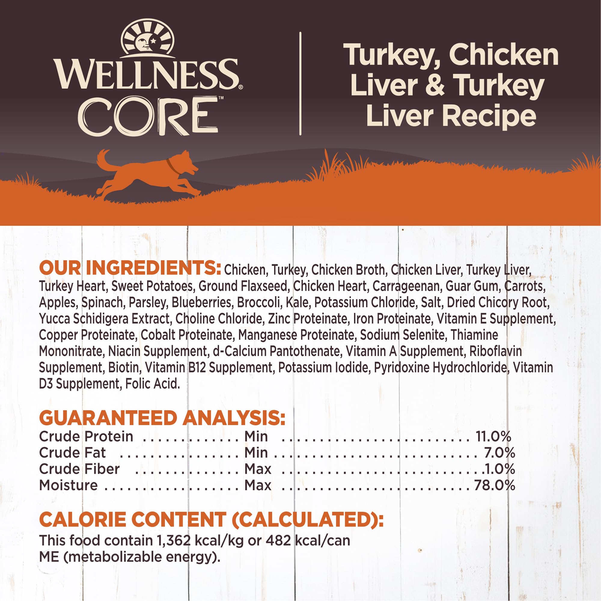 Producto hecho en EE. UU. Wellness CORE en planta propia.