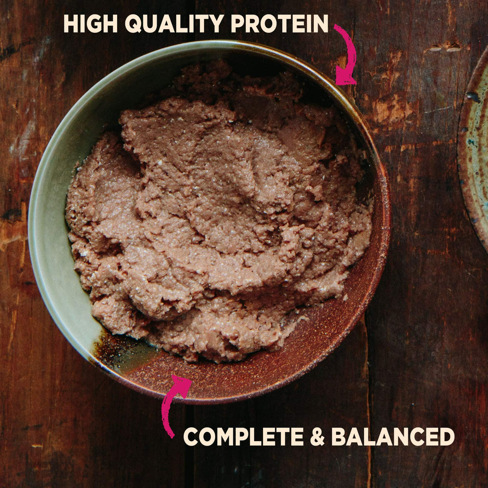 Wellness CORE ingredientes naturales de res y pollo, fuente de proteína sabrosa