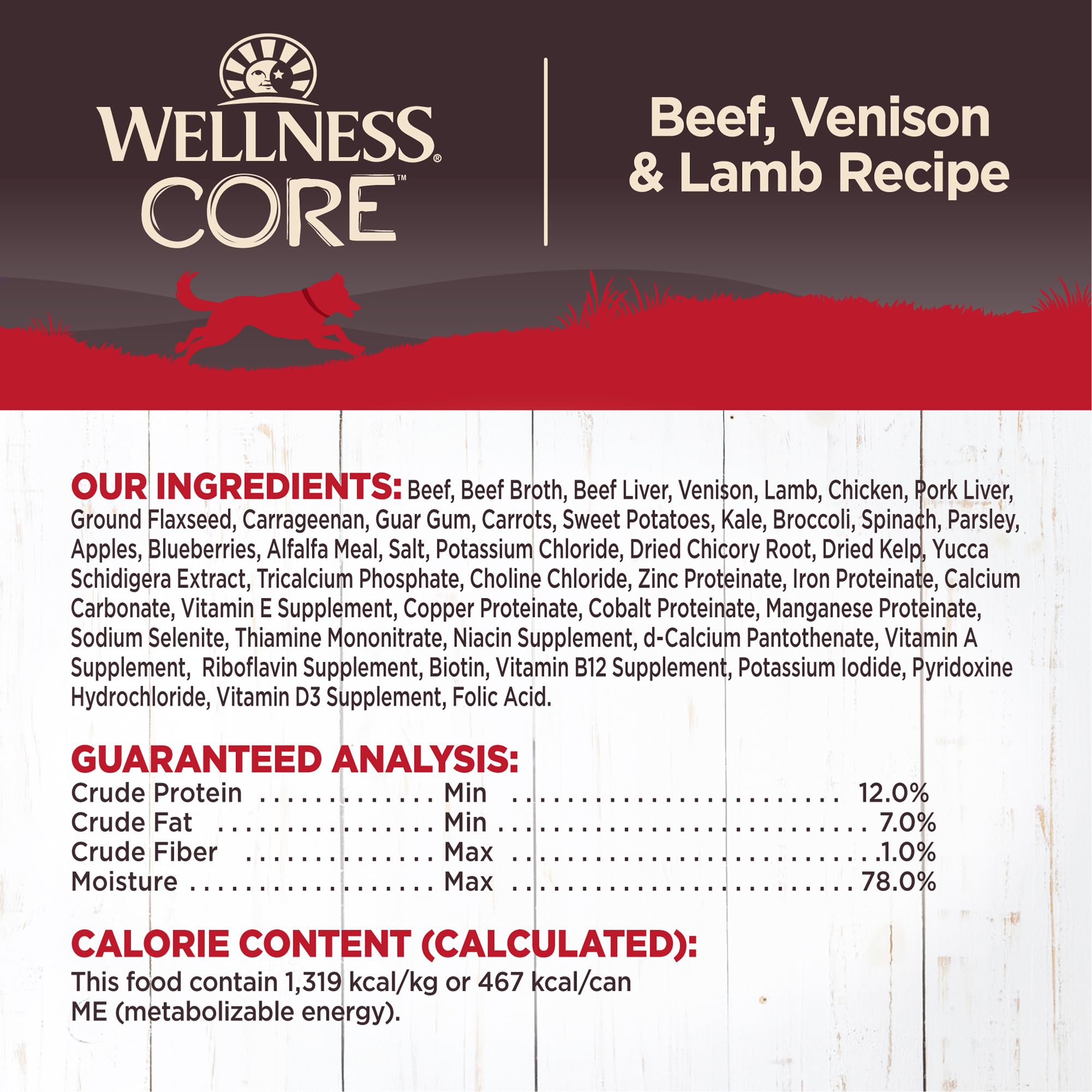 Wellness CORE lata de 12,5 oz, conveniente para alimentar en casa