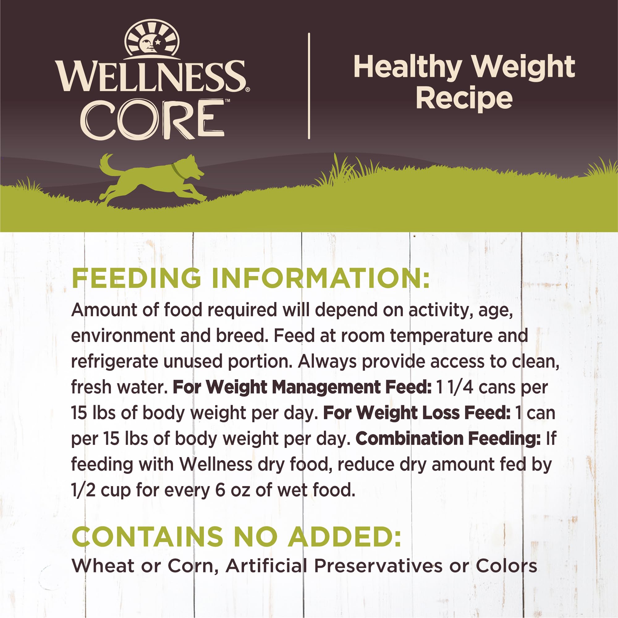 Wellness CORE lata-sabor-pollo-pescado ofrece sabor apetitoso para comidas diarias.
