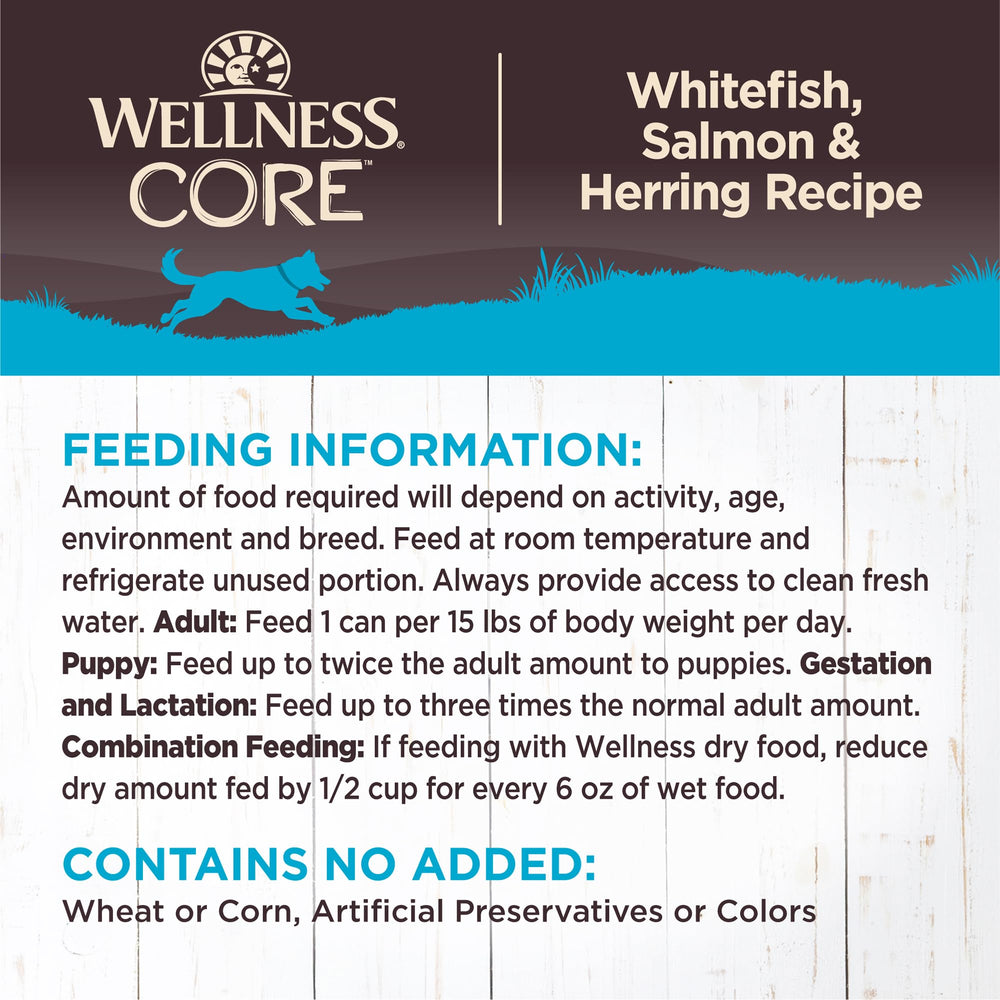 Wellness CORE: pack de 12 latas, conveniencia para alimentación diaria.