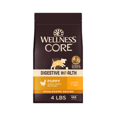 Wellness CORE Salud Digestiva para cachorros, bolsa, apoya la digestión y la vitalidad.