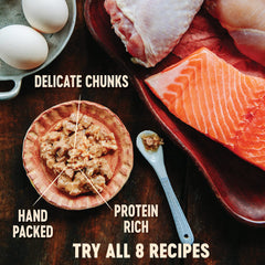 Wellness CORE Signature Selects ingredientes reales de pollo y pavo en lata