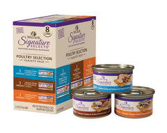 Wellness CORE Signature Selects lata-empaque, variedad natural para estimular el apetito del gato.