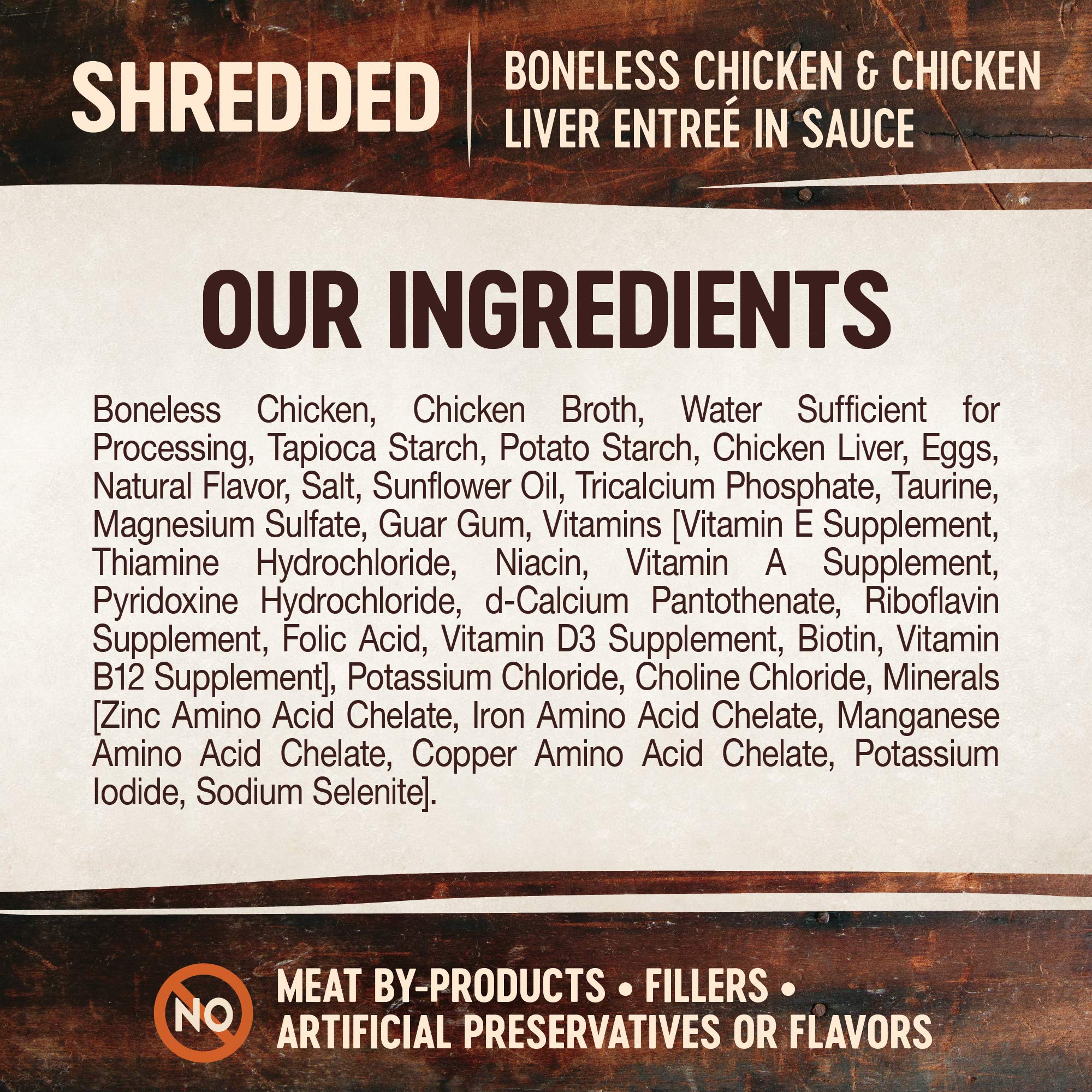 Wellness CORE Signature Selects porciones pollo hígado en salsa, sirve fácilmente cada comida