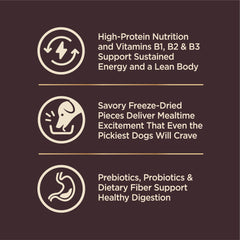 Wellness CORE+ omega para piel y pelaje saludables en perros pequeños.