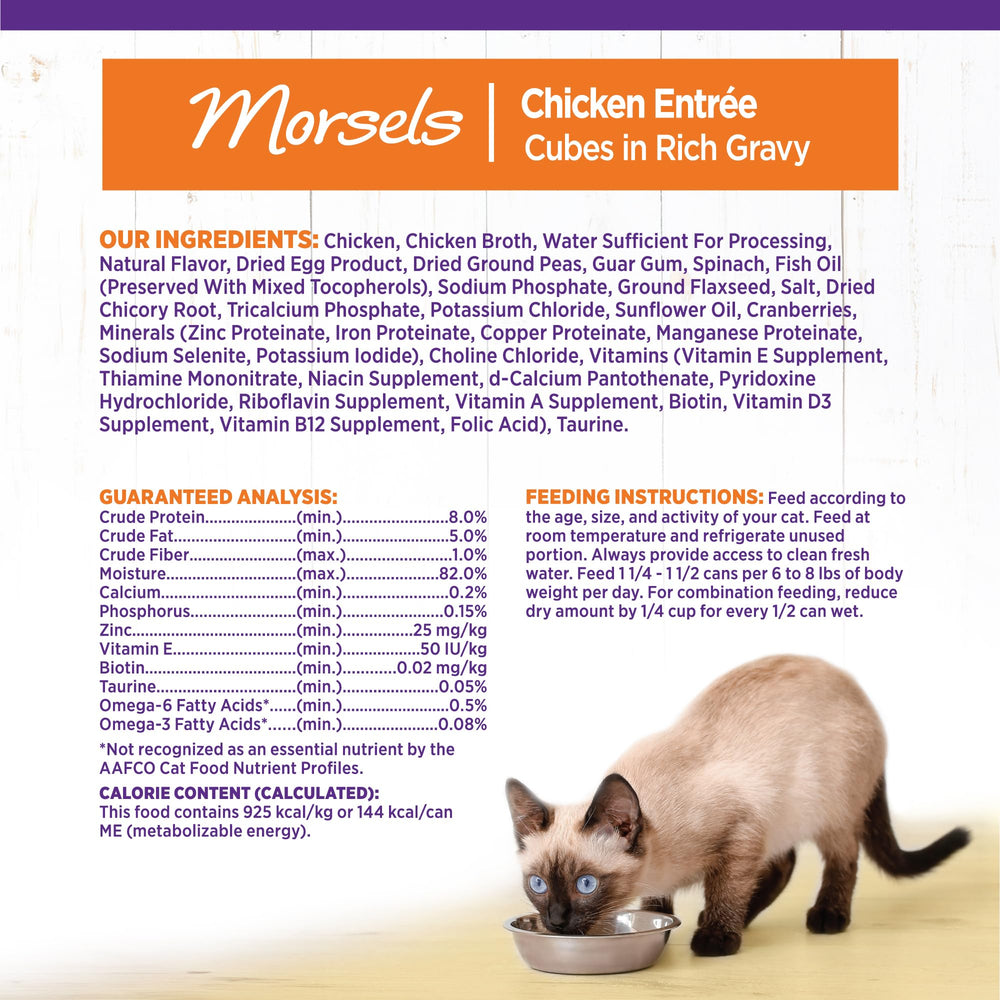 Wellness Gato alimento natural en lata con pollo.